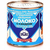 Молоко Сгущ. цельное 8,5% Рогачевь 380г ж/б
